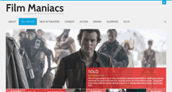 Desktop Screenshot of filmmaniacs.com
